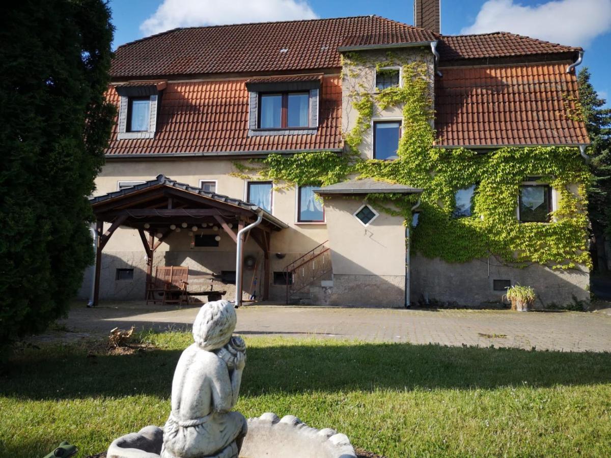 Pension Kirschgarten Nebra ภายนอก รูปภาพ